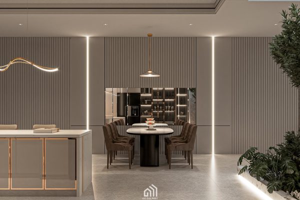 Thiết kế nội thất nhà phố Quy Nhơn - Thiết kế phòng bếp đẹp